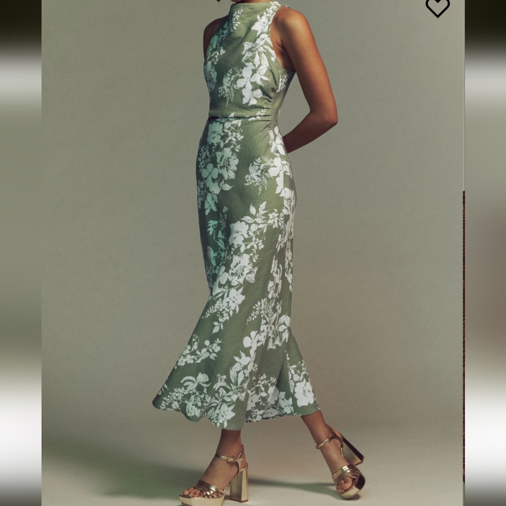 Reformation Casette Linen Dress